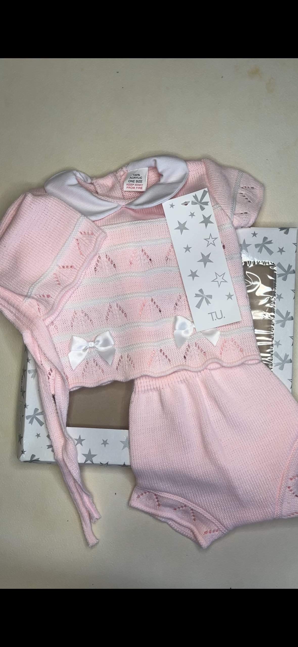 Knitted 3 Piece Box Set