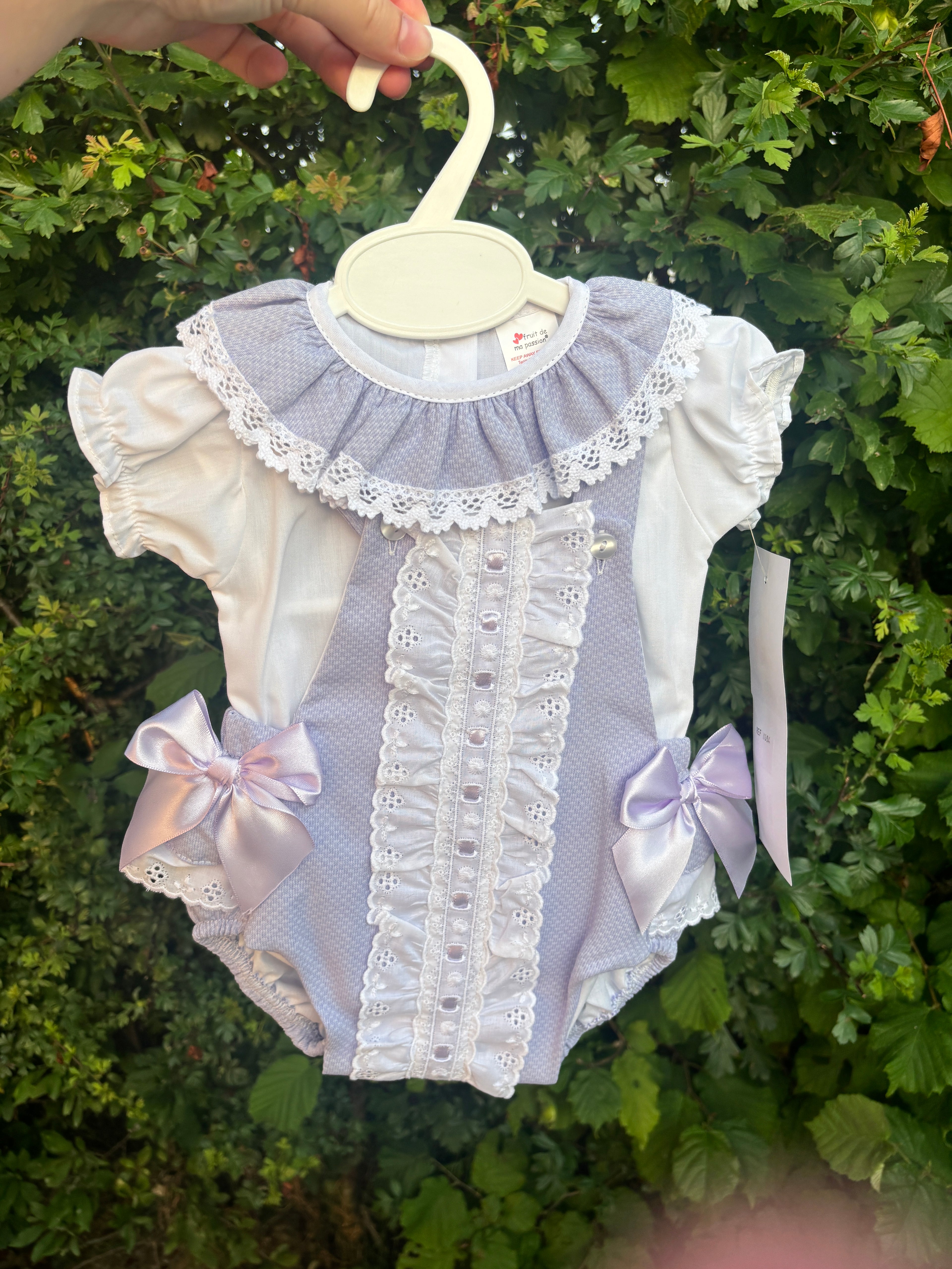 Lilac Spanish Romper