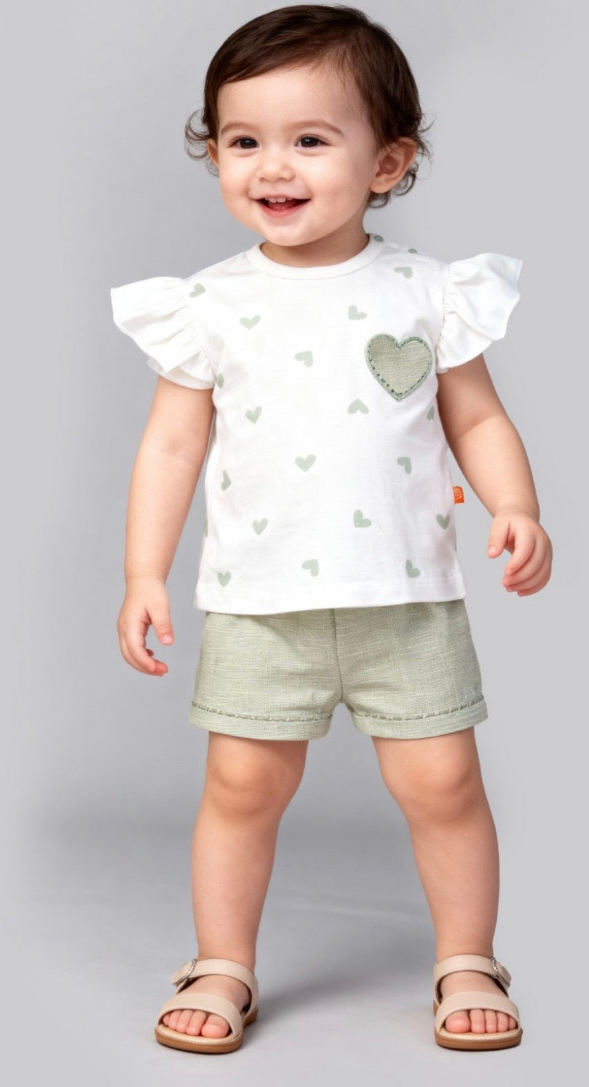 Hearts Top and Shorts