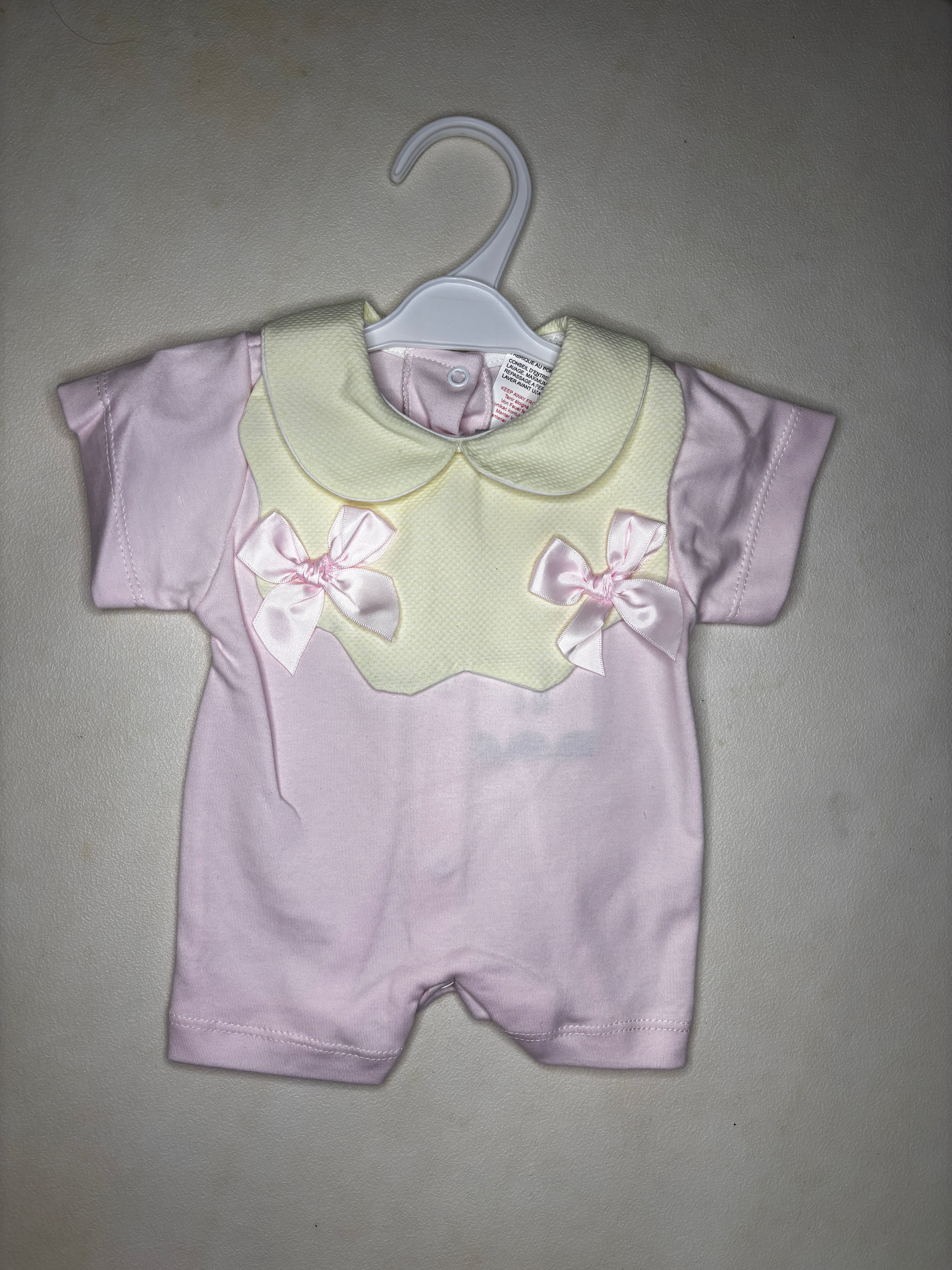 Pink and Lemon Spanish Romper