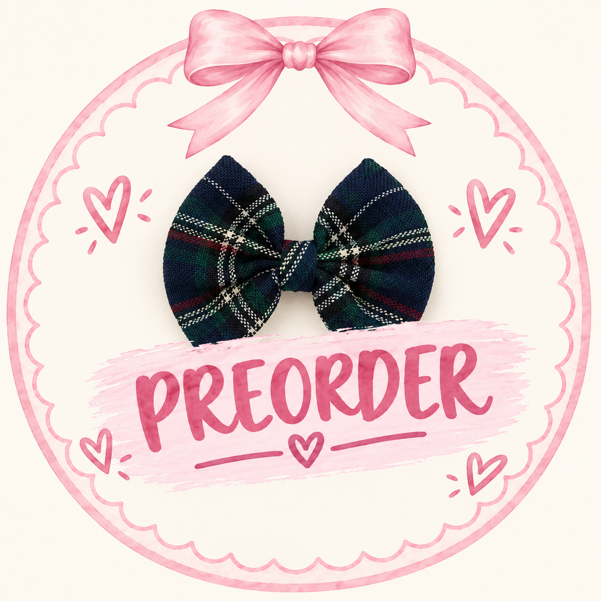 Tartan Bow