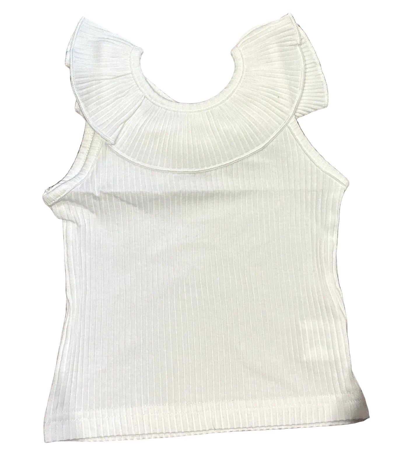 White Frill Top 🤍