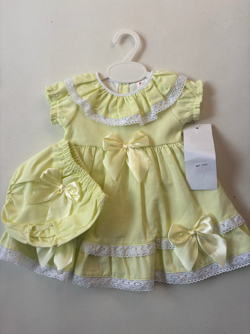 Lemon Spanish Dress