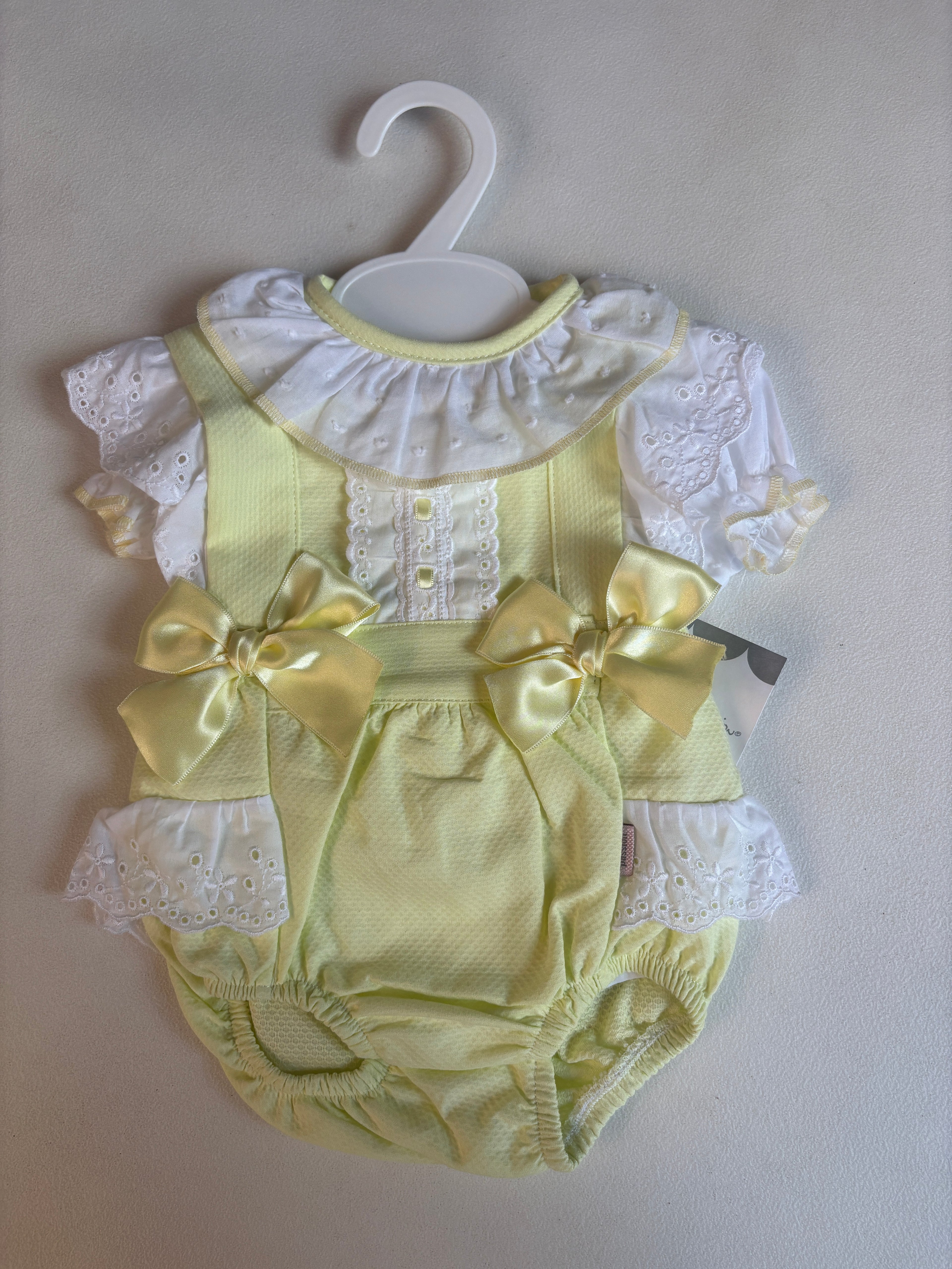 Lemon Spanish Romper