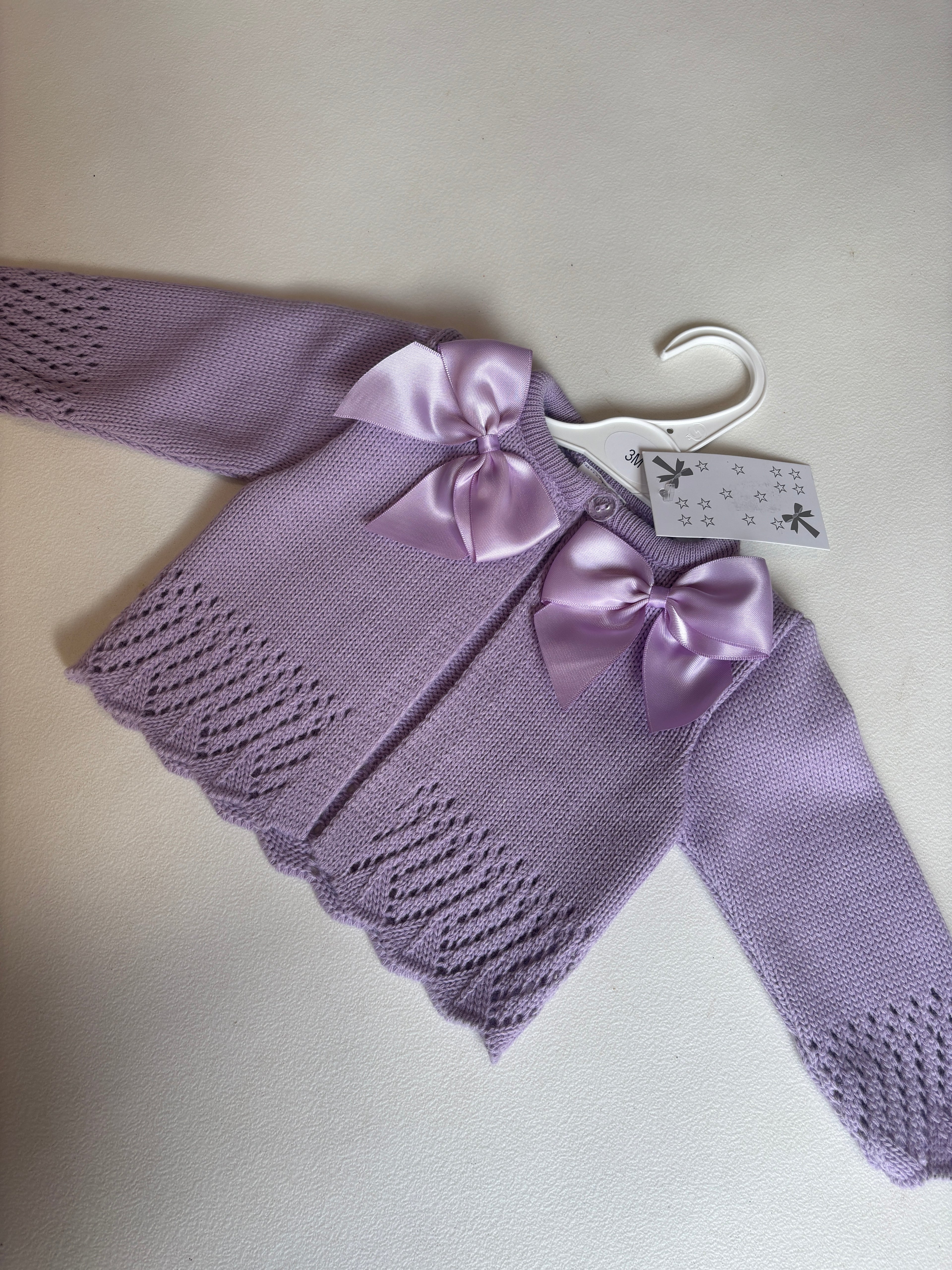 Lilac Spanish Cardigan